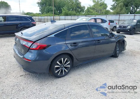 2023 Honda Civic Ex-L /Ex-L W/O Bsi из США, поврежденный, VIN 19XFL1H70PE017259